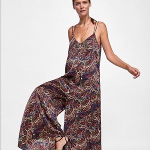 Zara paisley jumpsuit. New